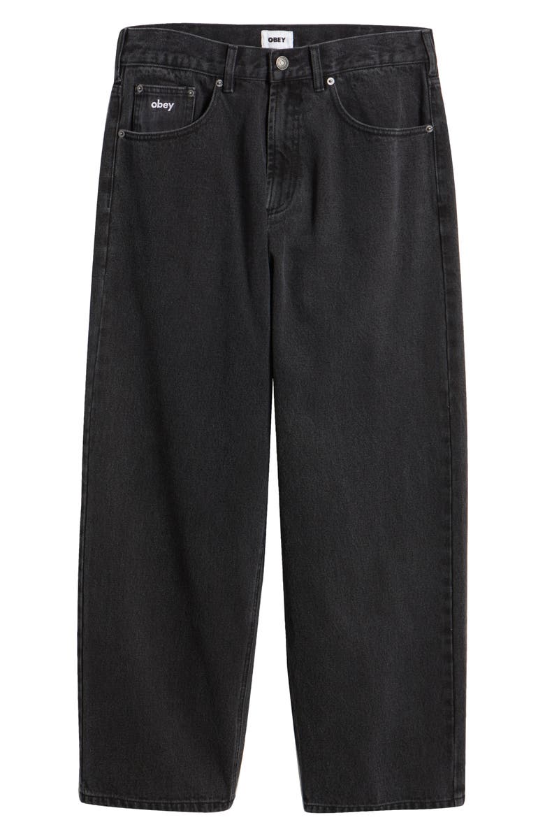 Obey Bigwig Baggy Jeans, Alternate, color,