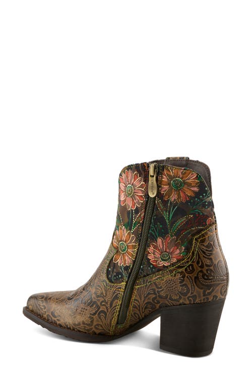 L'artiste By Spring Step Brydie Western Boot In Multi