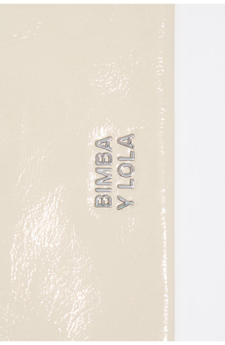 Bimba y Lola Medium Leather Zip Clutch, Alternate, color,