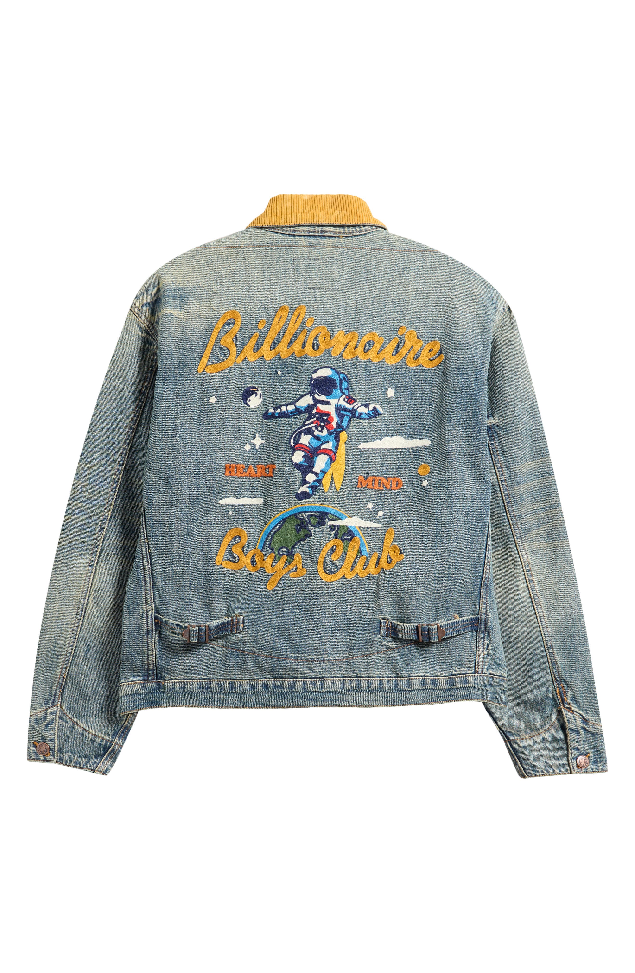 BB Lynx Lined Denim Jacket (Men) | Nordstrom