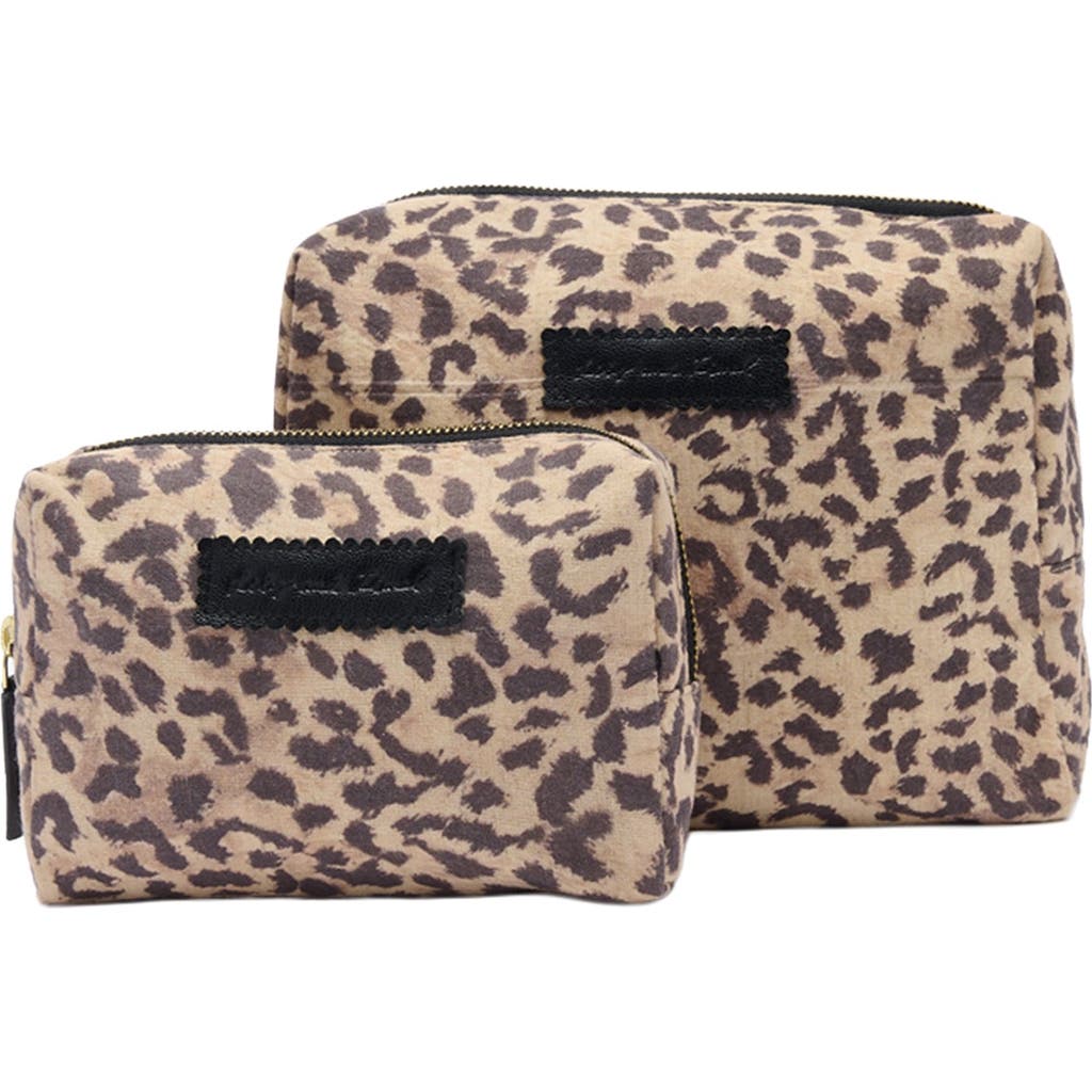 Lily And Lionel London Print Wash Bag In Multi