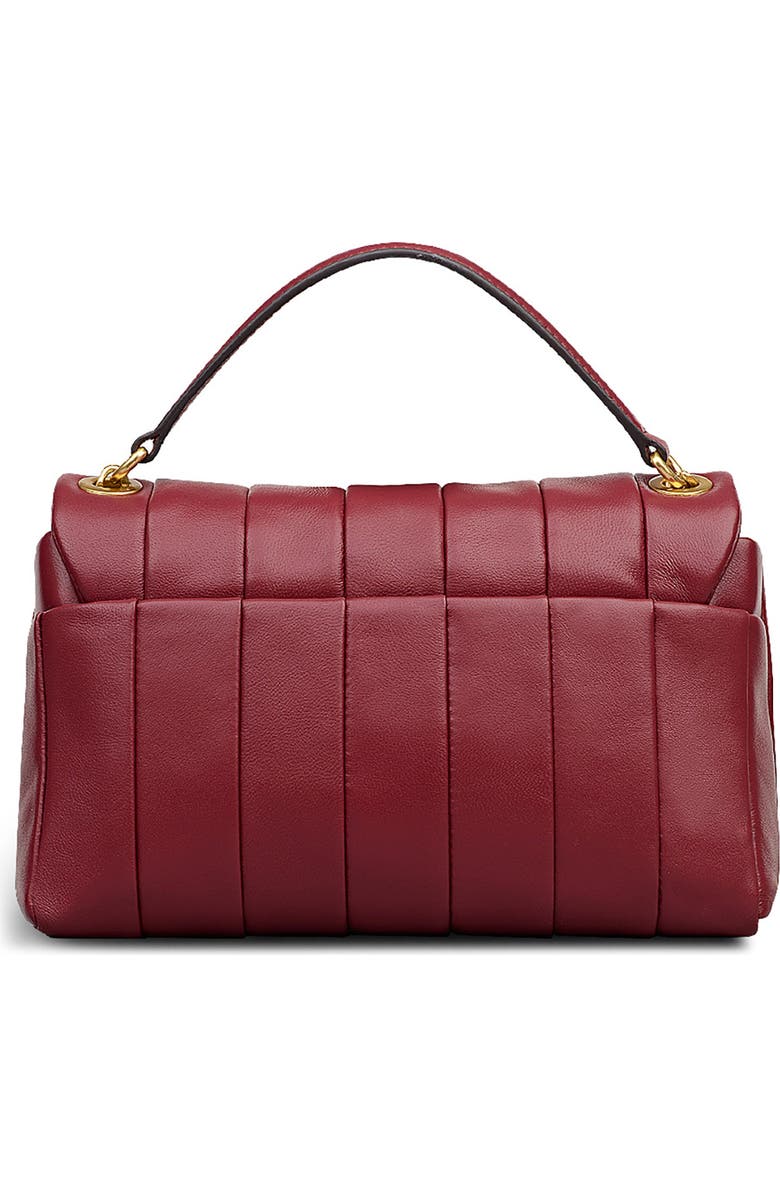 Radley Burton Way Mini Quilted Crossbody Bag, Alternate, color, Carmine