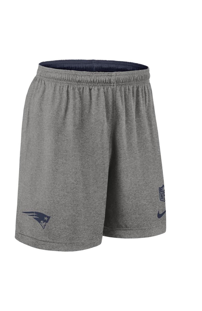 Nike Men's Nike Navy New England Patriots Sideline Reversible Performance Shorts, Alternate, color, Navy