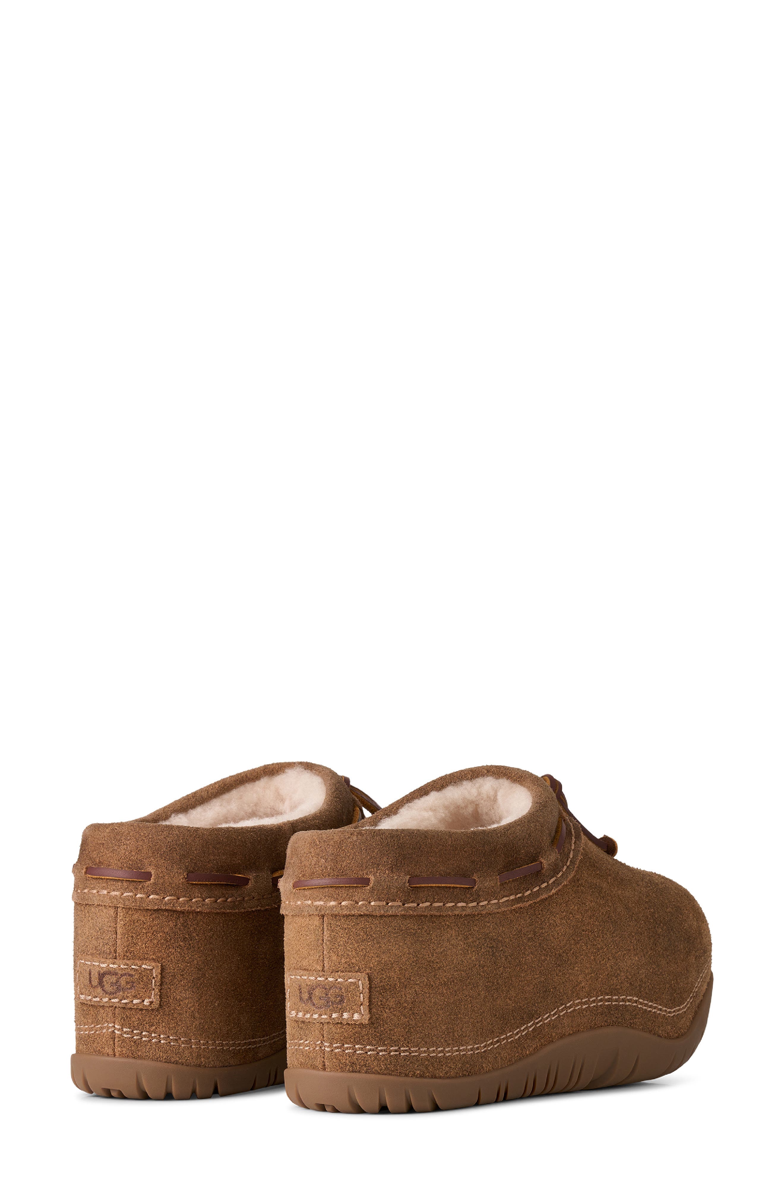 Bucked Clog, Alternate, color, CHESTNUT