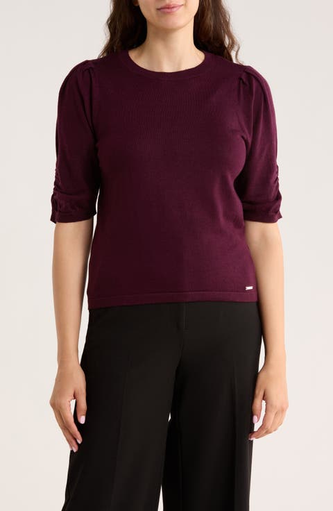 Elbow-Length Sleeve Sweater