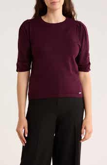 Calvin Klein Elbow-Length Sleeve Sweater