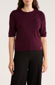Calvin Klein Elbow-Length Sleeve Sweater