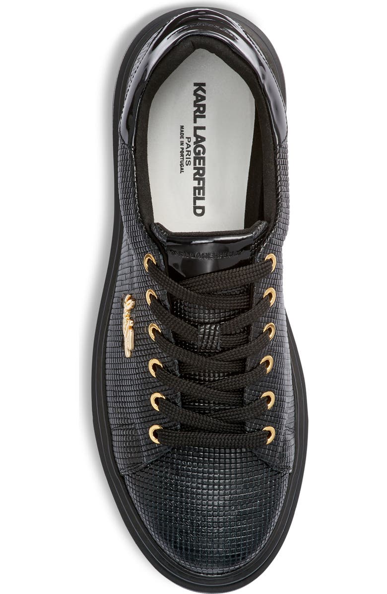 KARL LAGERFELD PARIS Logo Pin Sneaker, Alternate, color,