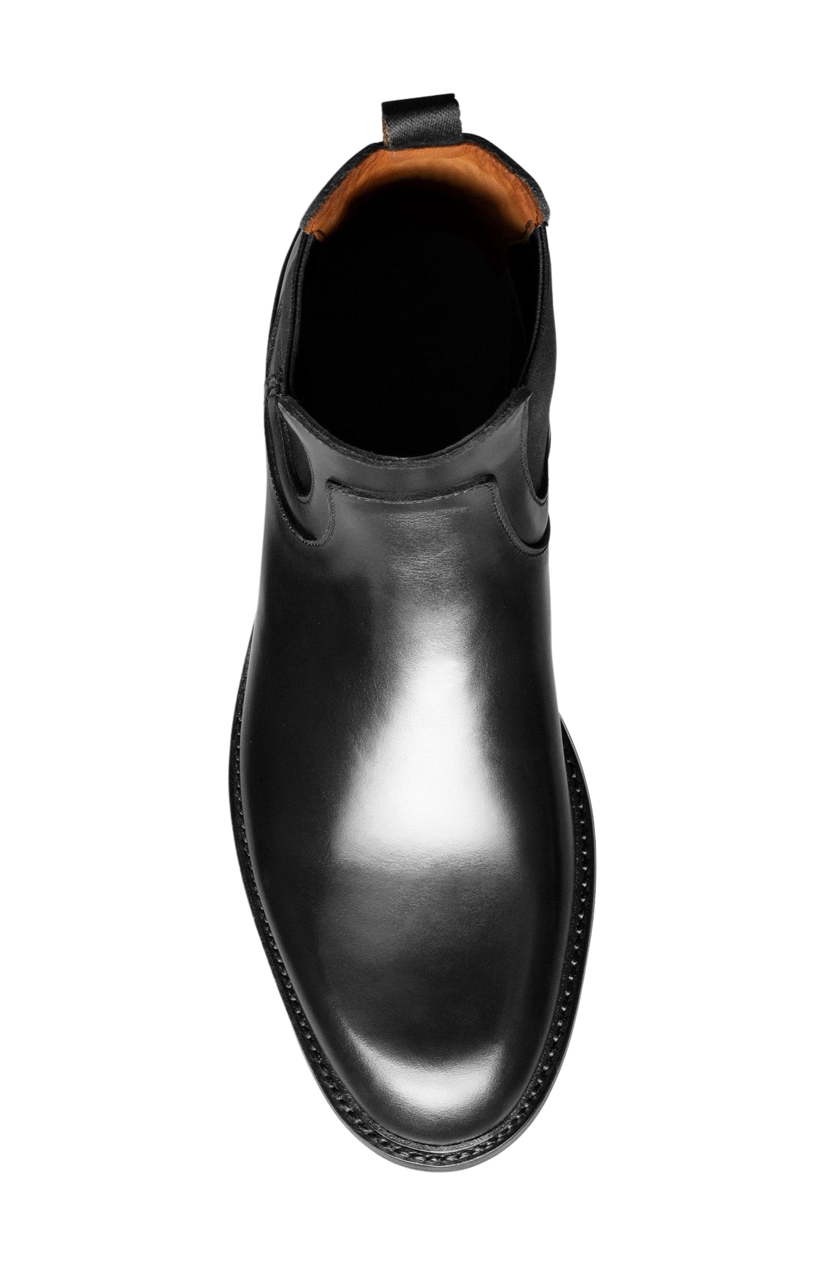 Allen Edmonds Tanner Chelsea Boot, Alternate, color, Black
