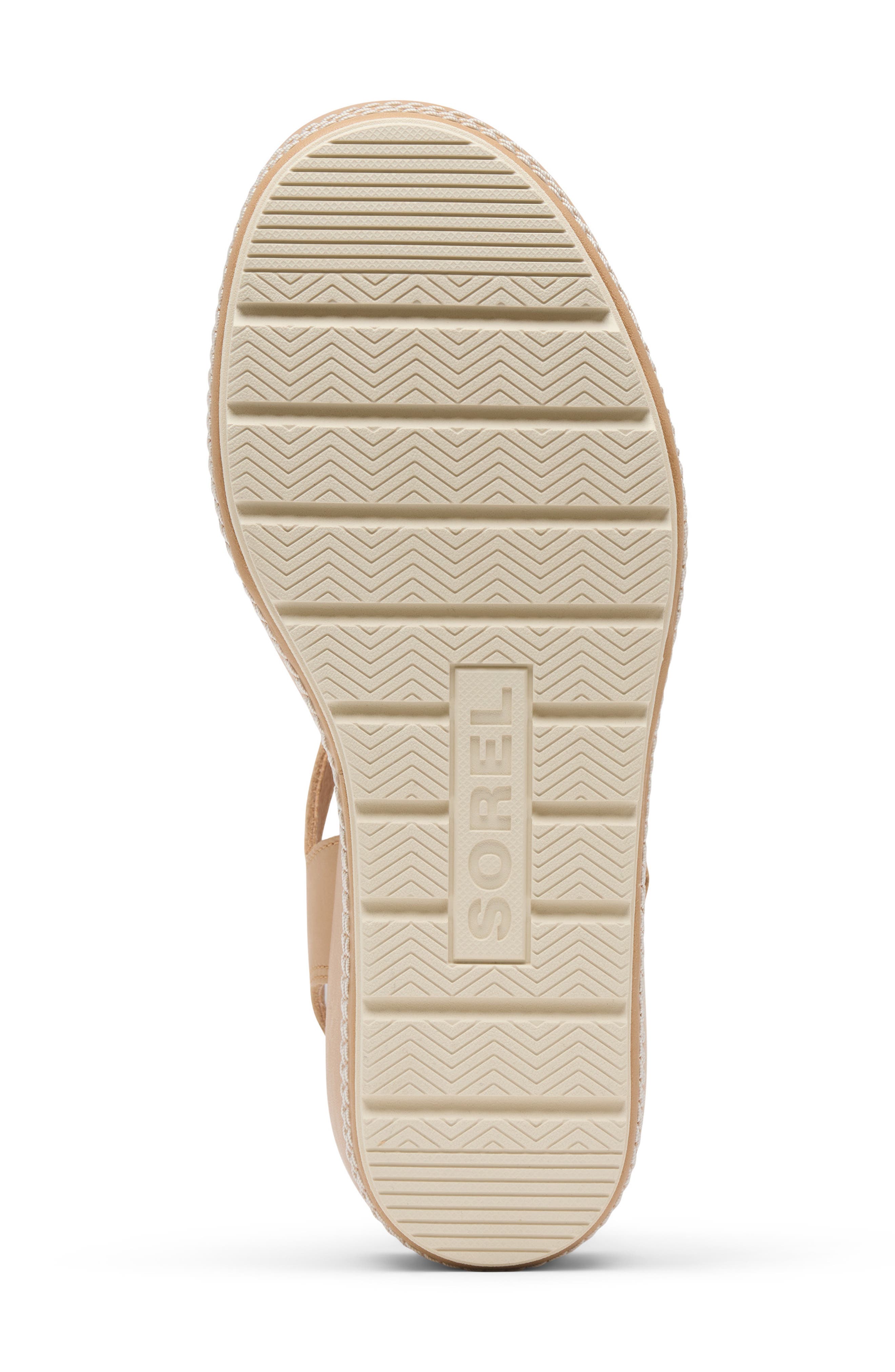 Sunpeak Ankle Strap Platform Wedge Sandal, Alternate, color, HONEST BEIGE CHALK