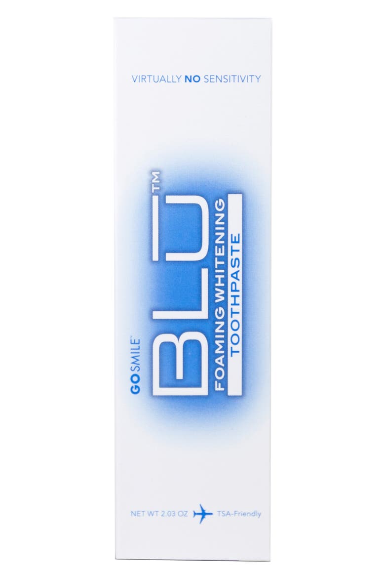 BLU Foaming & Teeth Whitening Toothpaste, Alternate, color, NO COLOR
