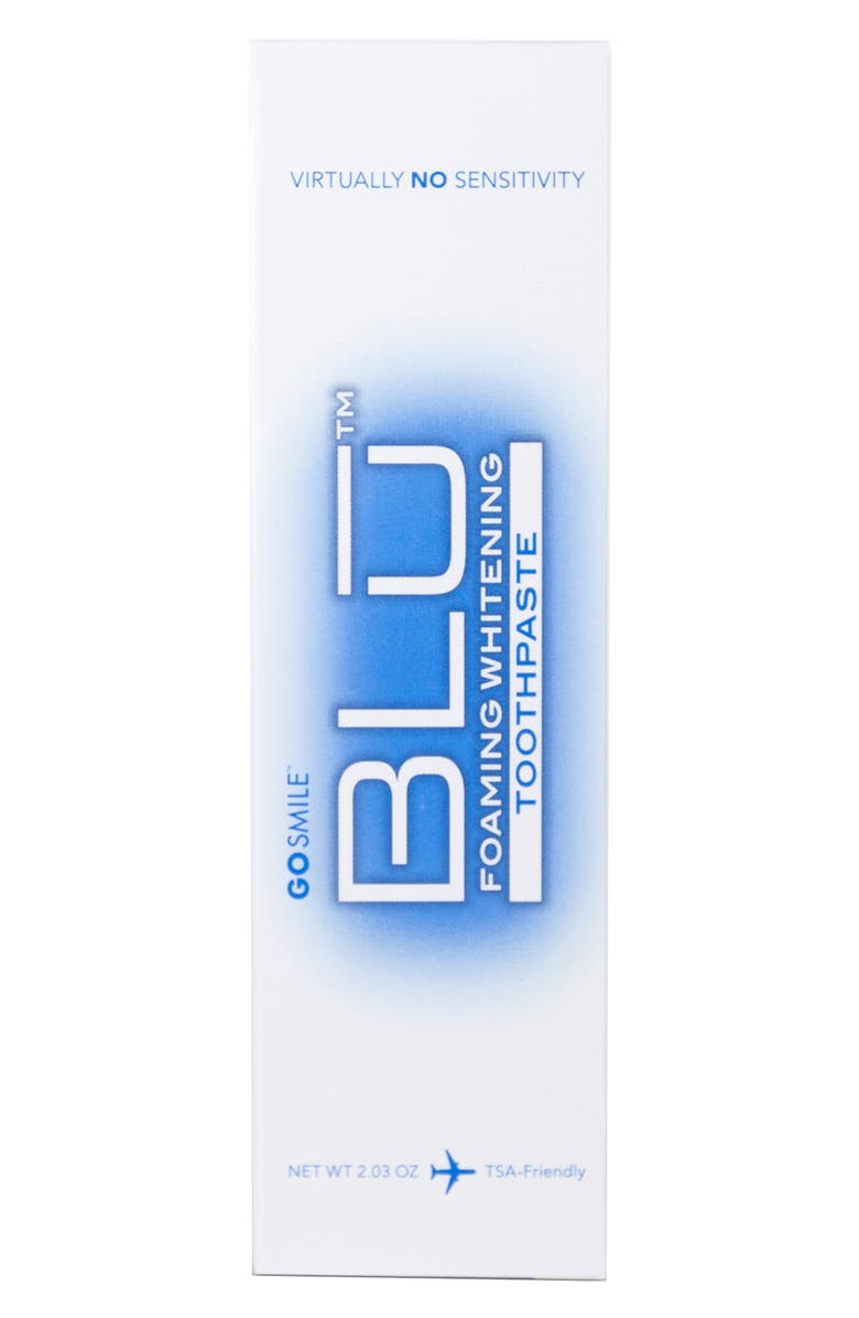 GO SMiLE<sup>®</sup> BLU Foaming & Teeth Whitening Toothpaste, Alternate, color, 