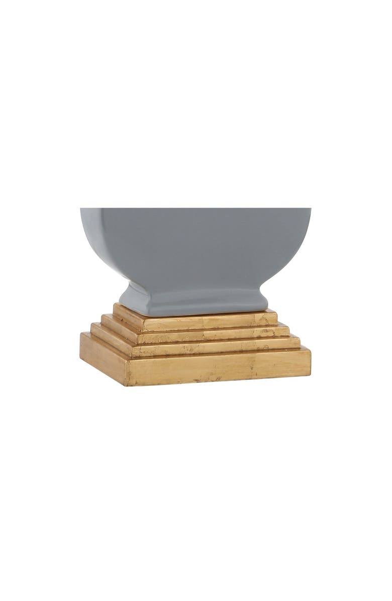 JONATHAN Y Carter 29" Ceramic/Resin LED Table Lamp, Alternate, color, Gray/Gold