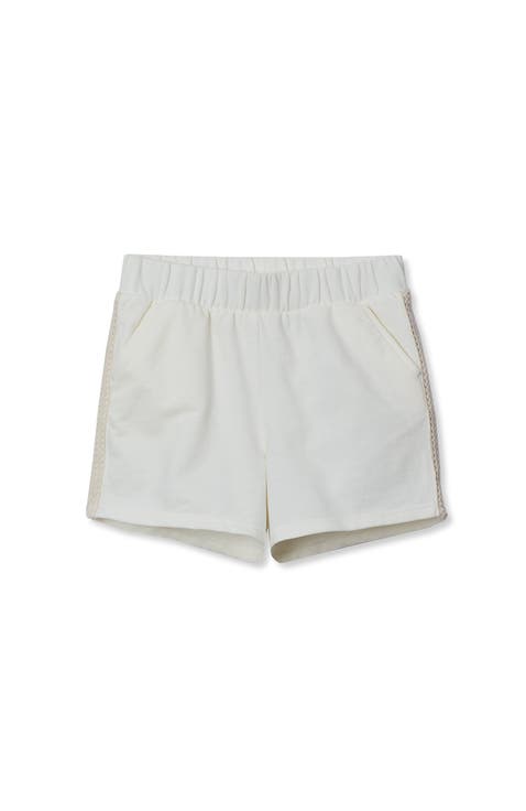 Girls French Terry Pull On Shorts