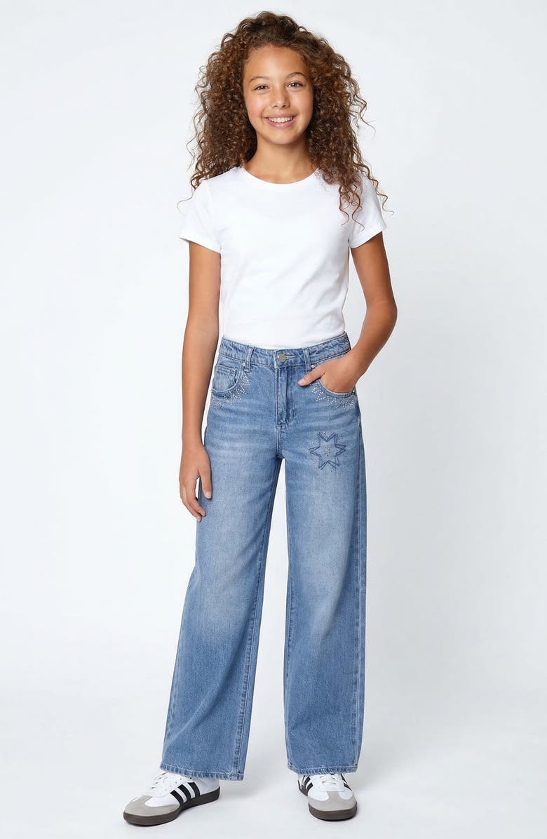 Joe's Jeans Kids' Kate Baggy Fit Jeans, Alternate, color, Medium Wash 160