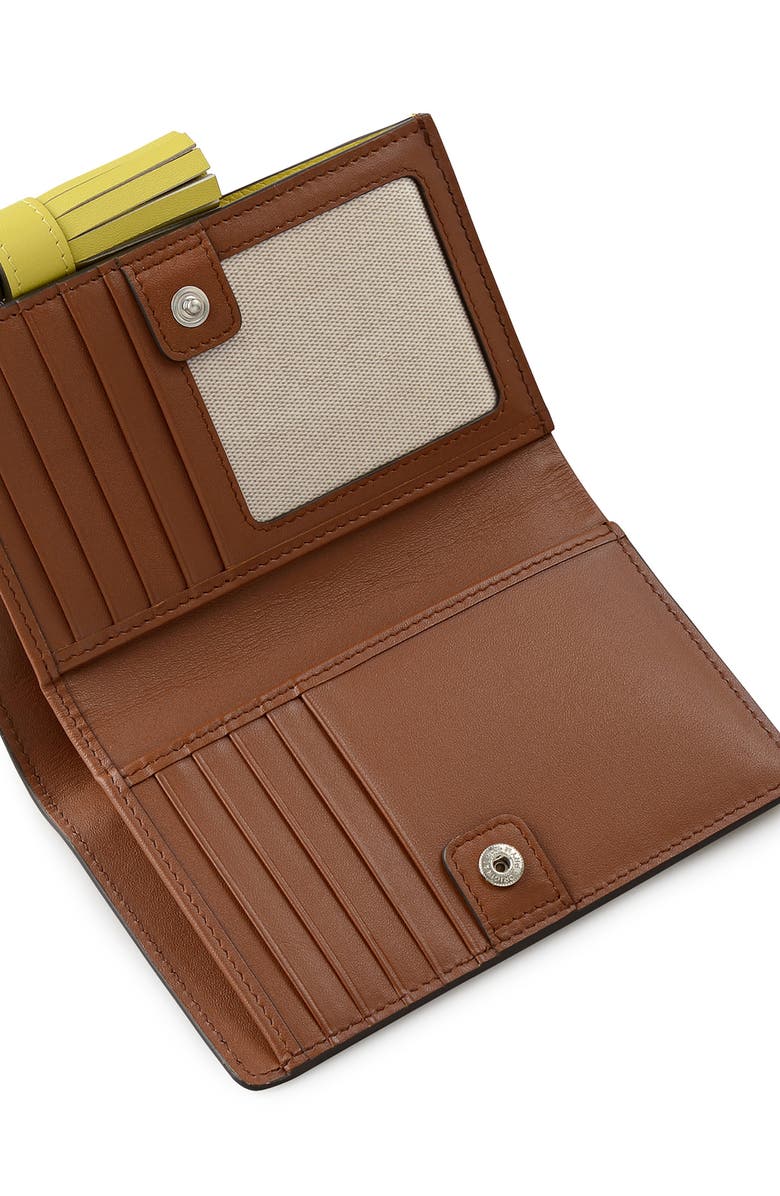 Radley Noble Alley Medium Bifold Wallet, Alternate, color, Limoncello