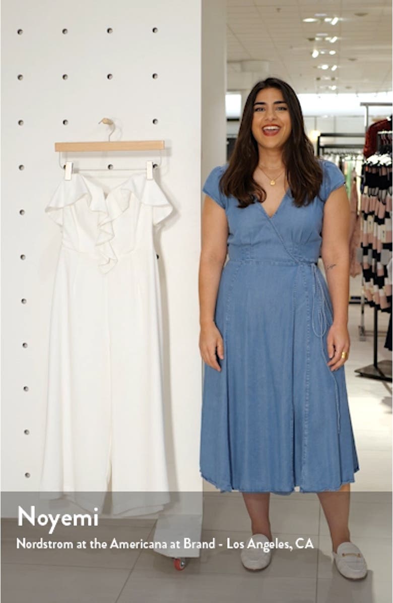 Ashe Strapless Jumpsuit, sales video thumbnail