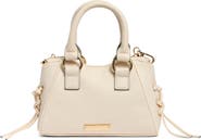 Madden Girl Whipstitch Top Handle Mini Satchel