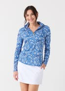 Cabana Life 1/4 Zip Sport Top