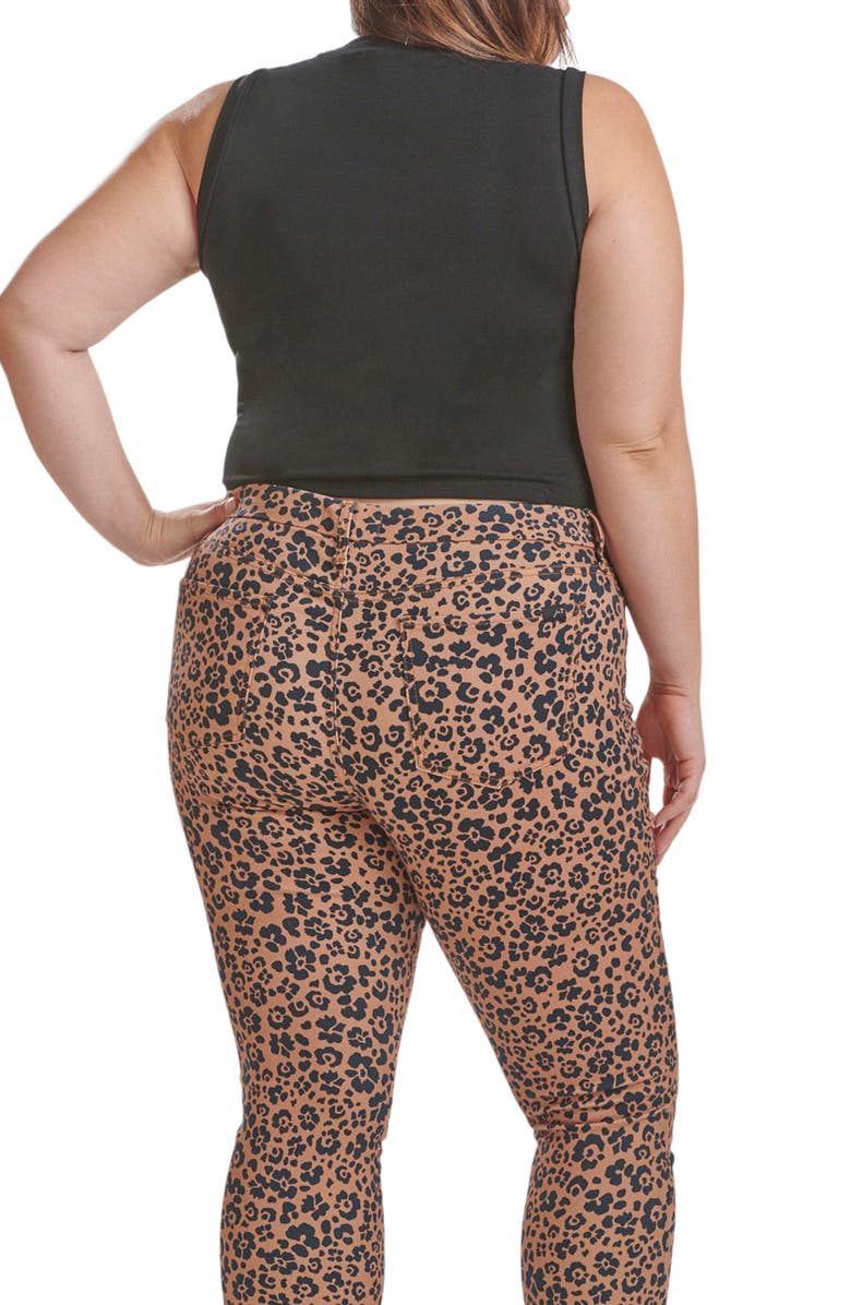 7 For All Mankind High Waist Ankle Skinny Jeans, Alternate, color,