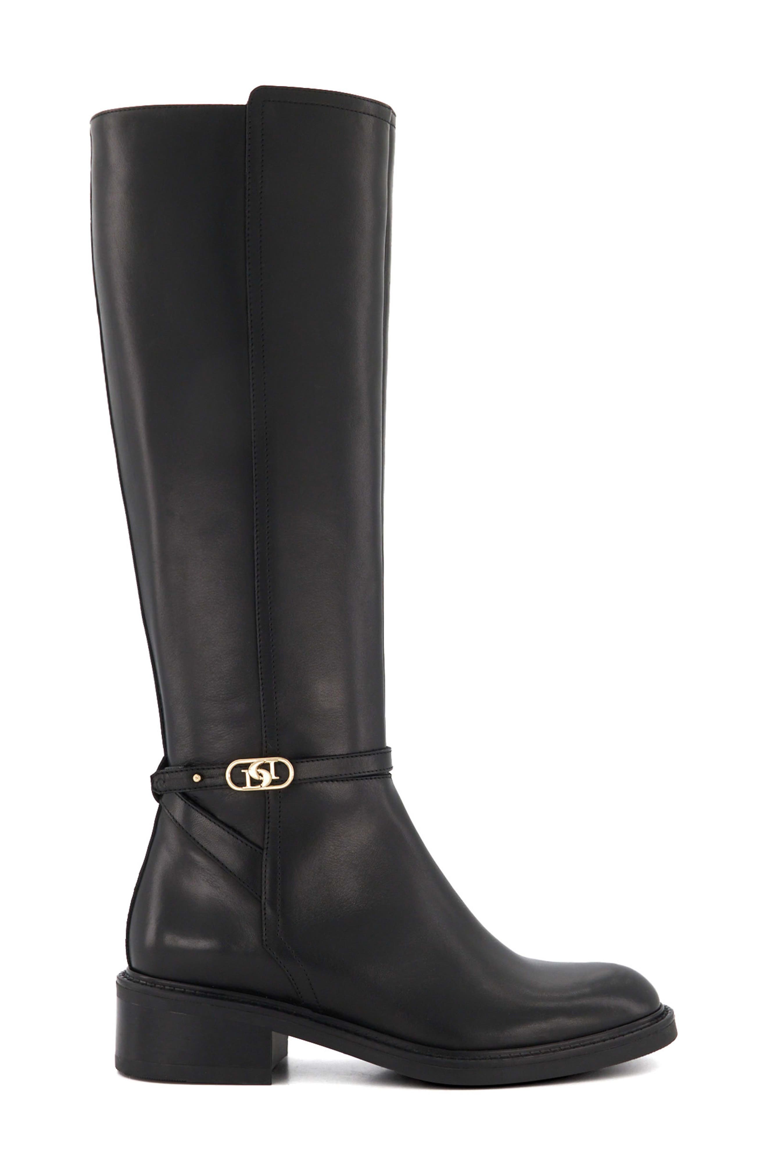 Dune London Tia Knee High Boot, Alternate, color, 