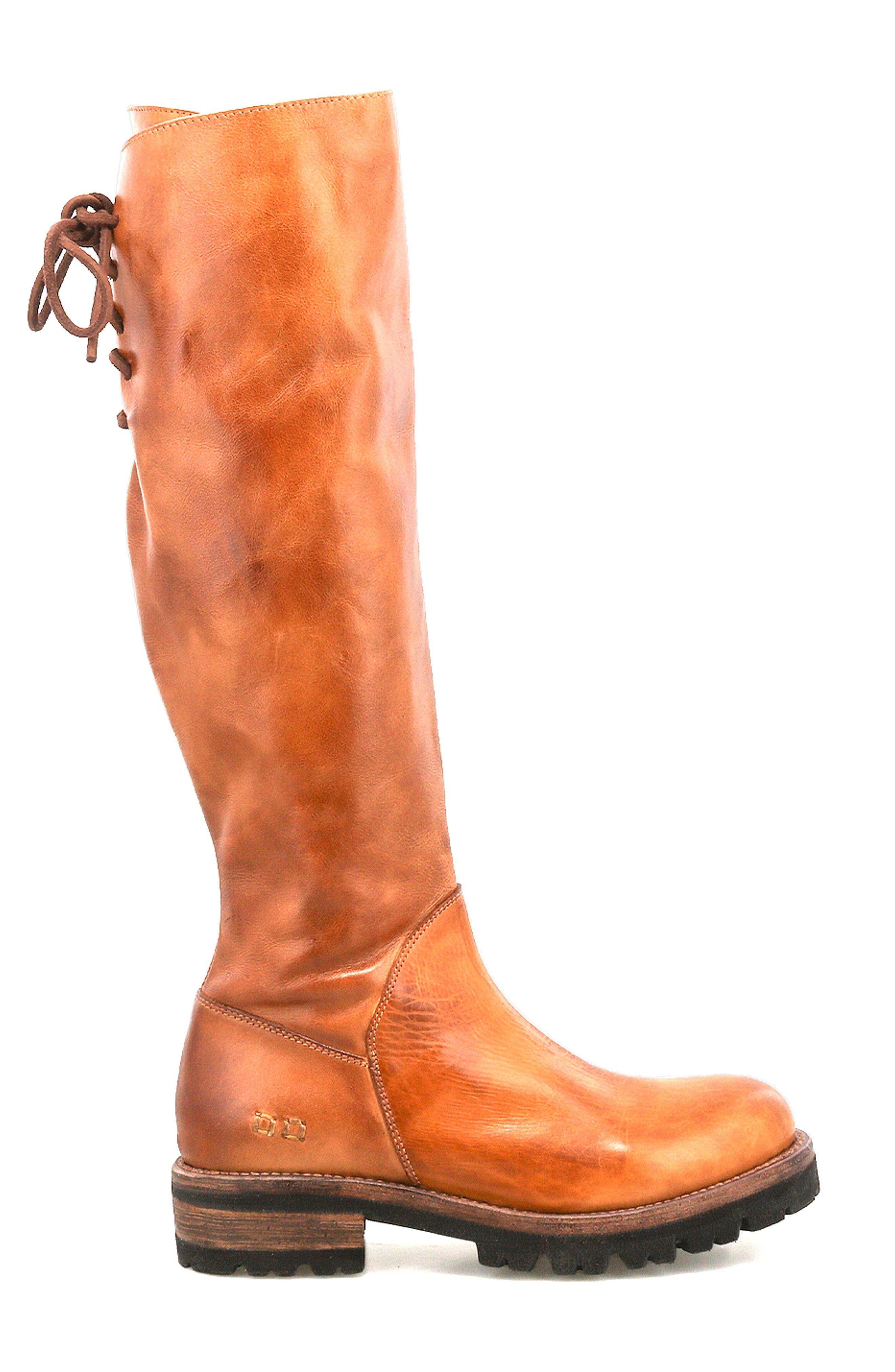Bed Stu Scope Knee-High Boot, Alternate, color, Tan Rustic