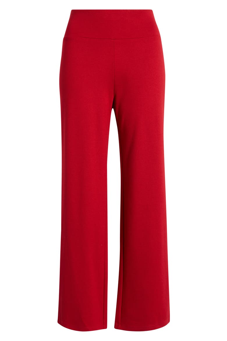 Serenity High Waist Knit Pants, Alternate, color, VERMILLION