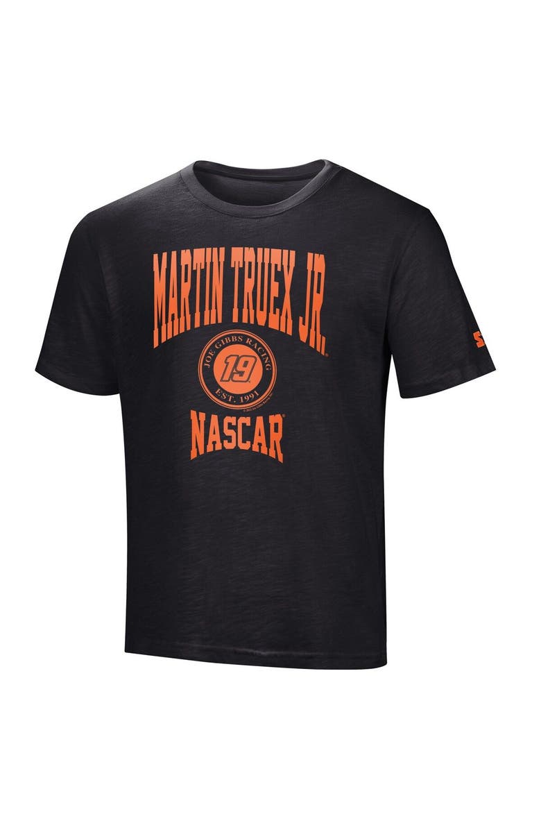 STARTER Men's Starter Black Martin Truex Jr Scout T-Shirt, Main, color, Black