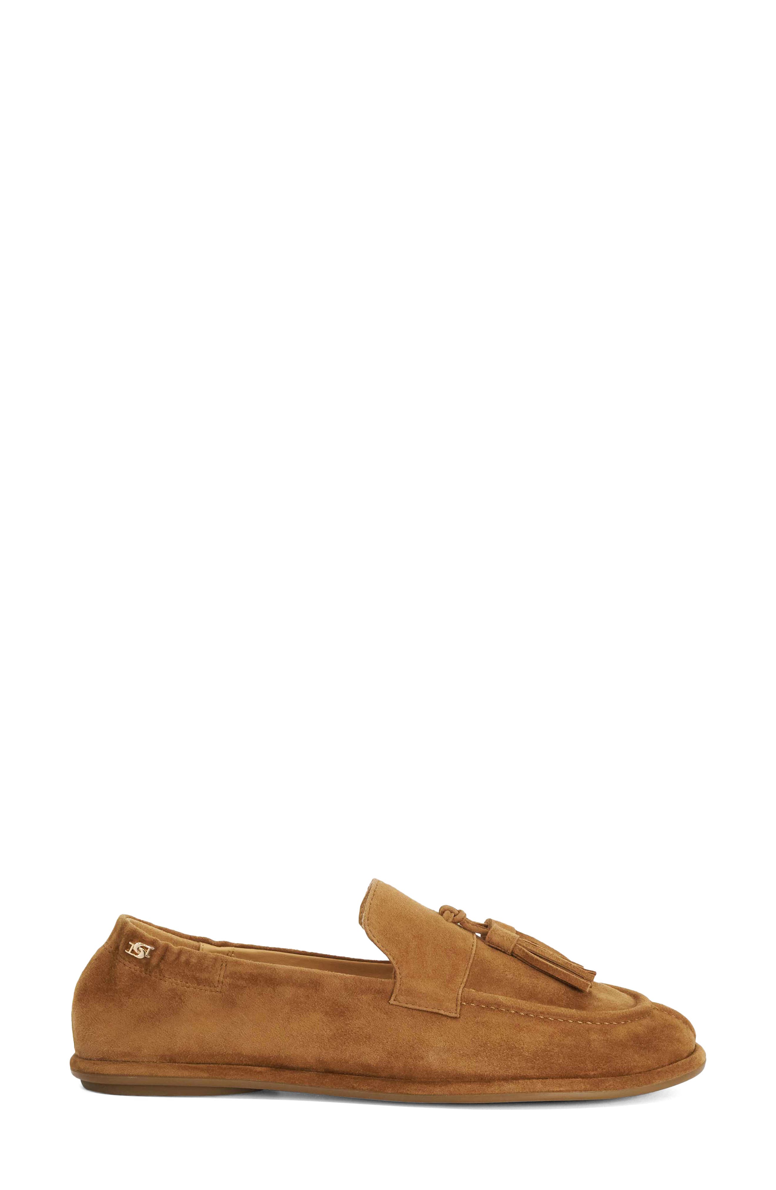 Grounding Tassel Loafer, Alternate, color, DARK TAN