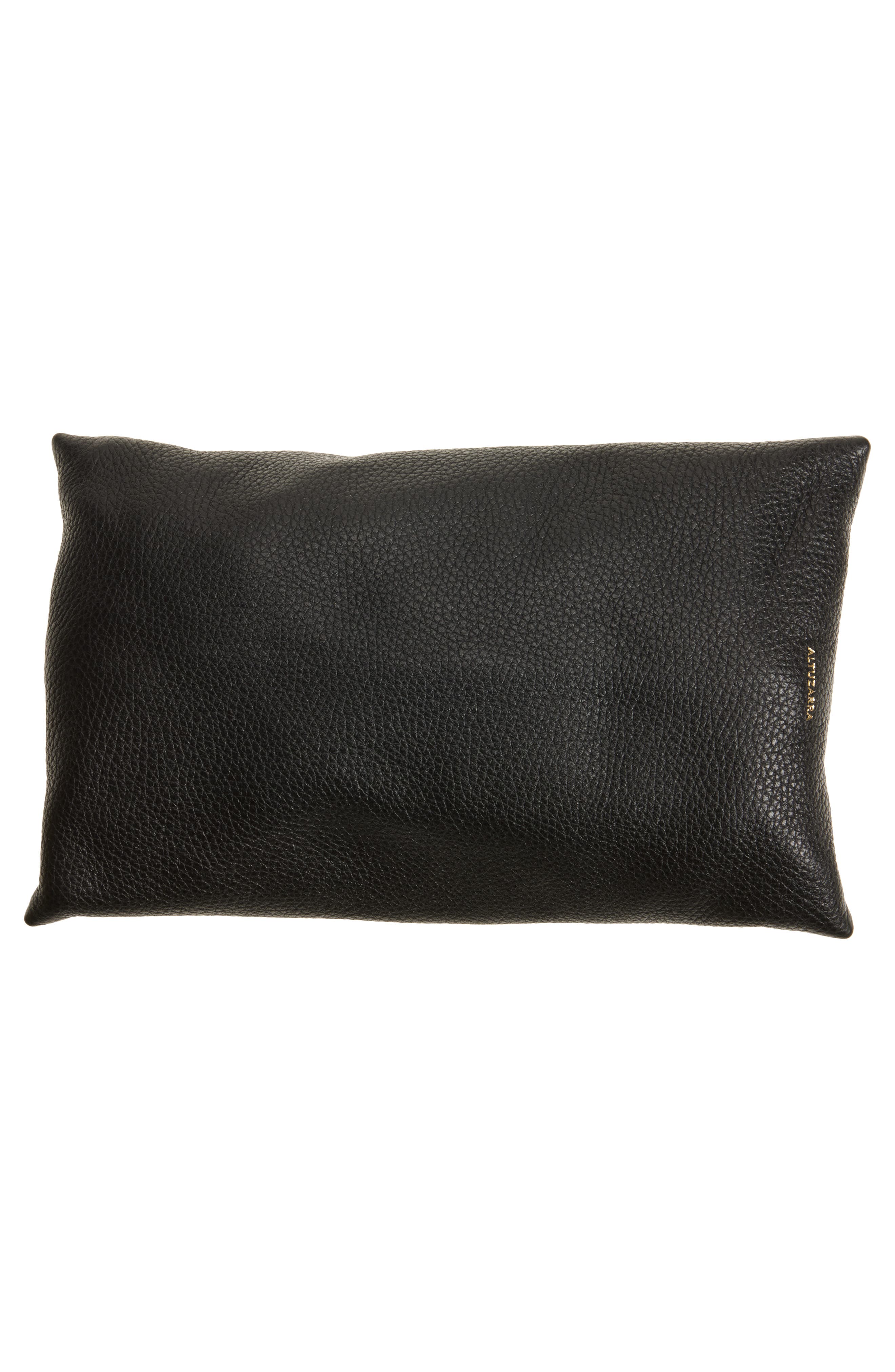 Altuzarra Mini Origami Leather Crossbody Bag, Alternate, color, Black