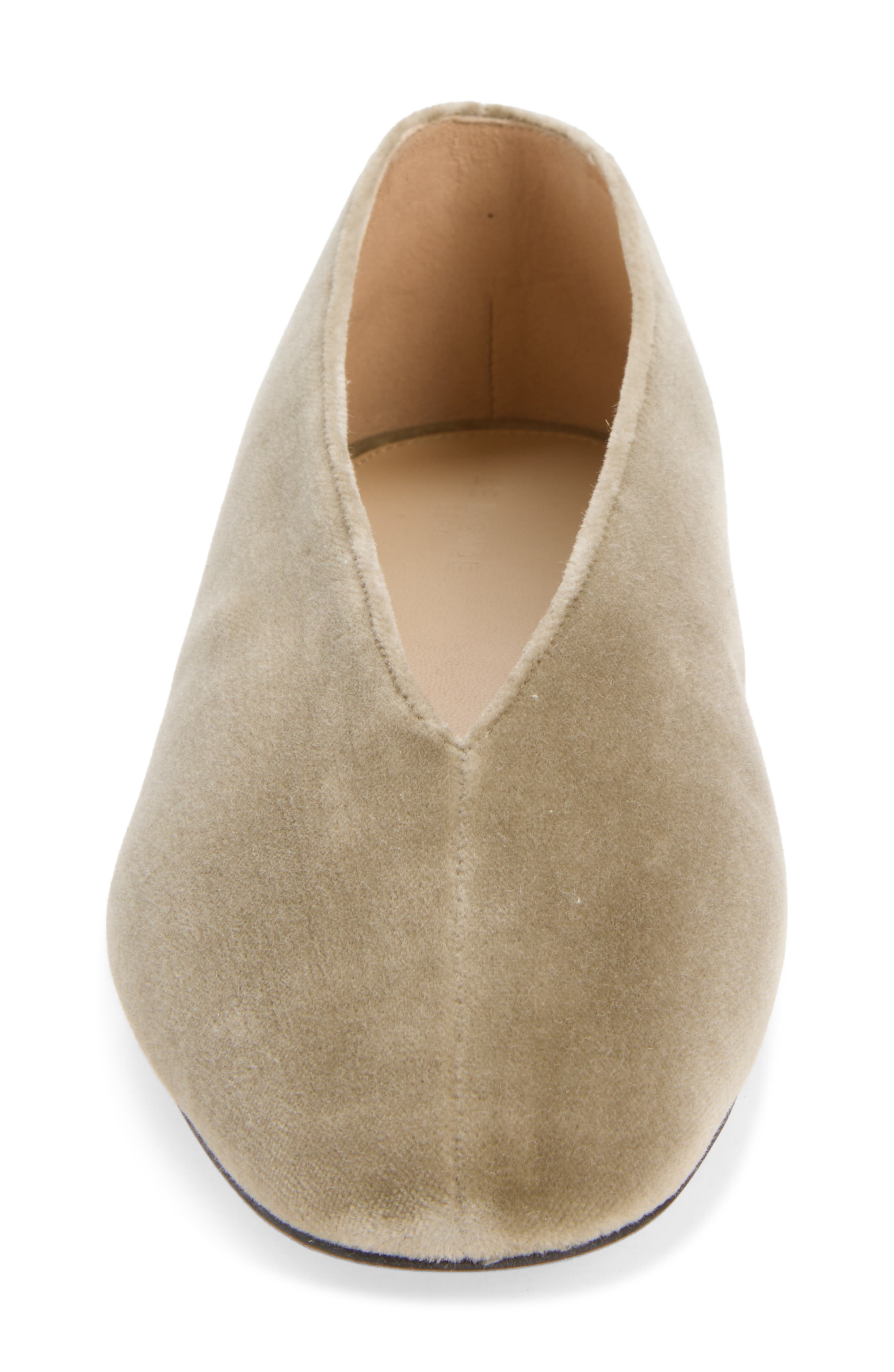Olympia Velveteen Slipper, Alternate, color, ASH