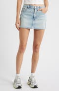 PacSun Chaya Mid Rise Denim Miniskirt