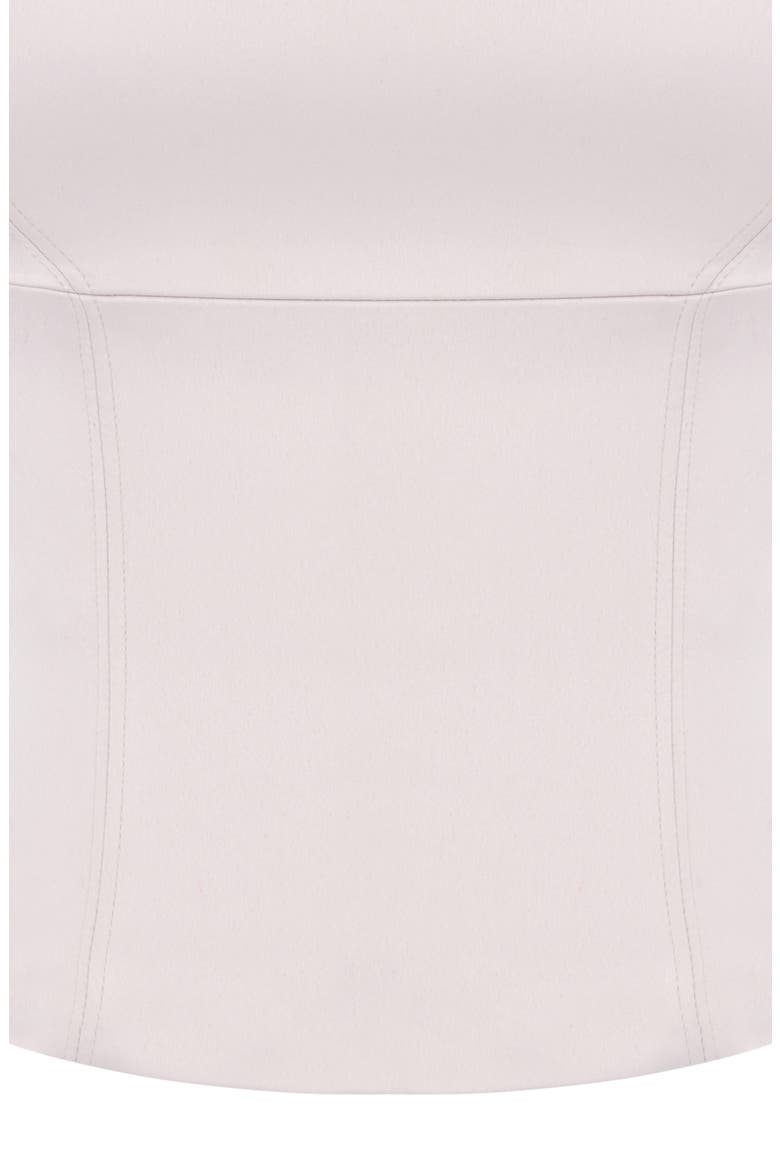 Angelica Satin Strapless Corset Top, Alternate, color, CRYSTAL