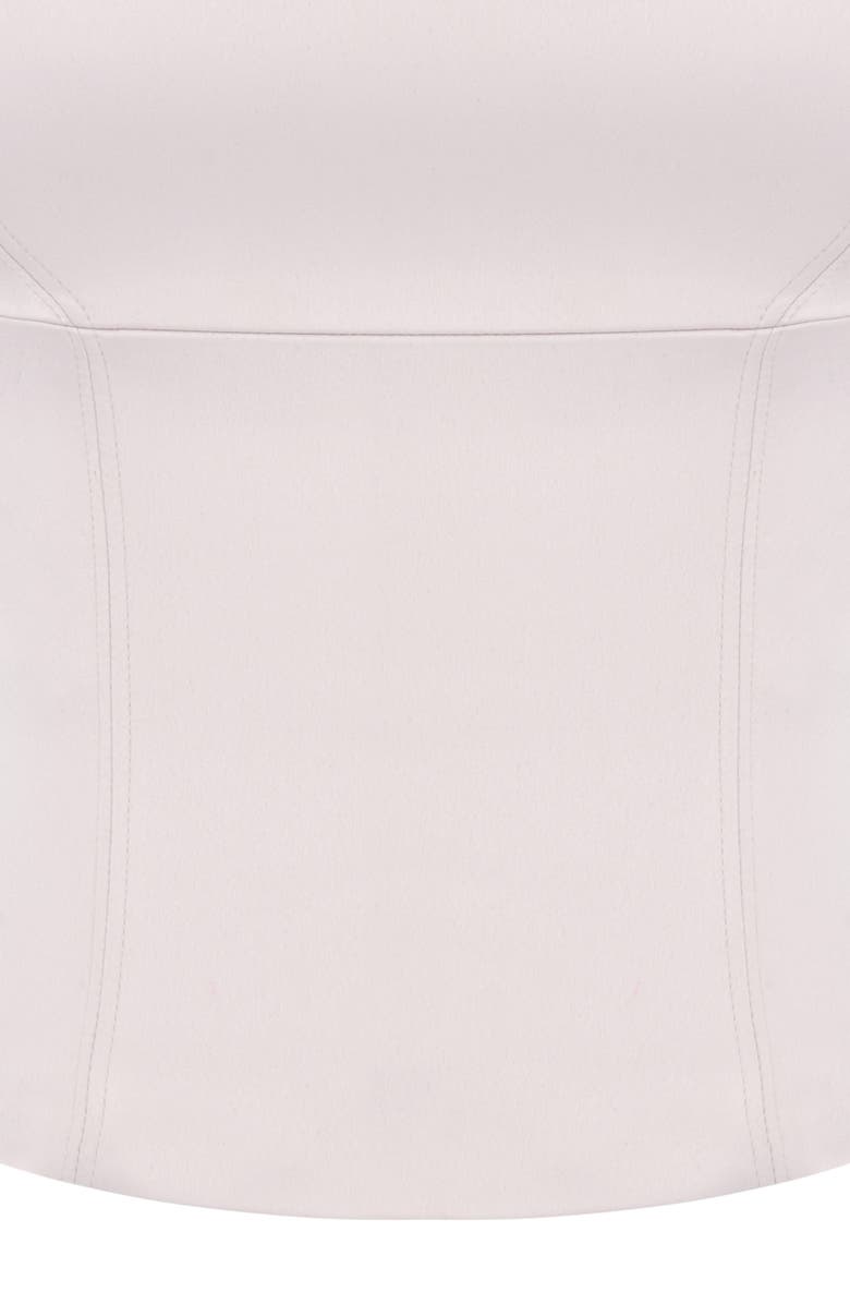 HOUSE OF CB Angelica Satin Strapless Corset Top, Alternate, color, 