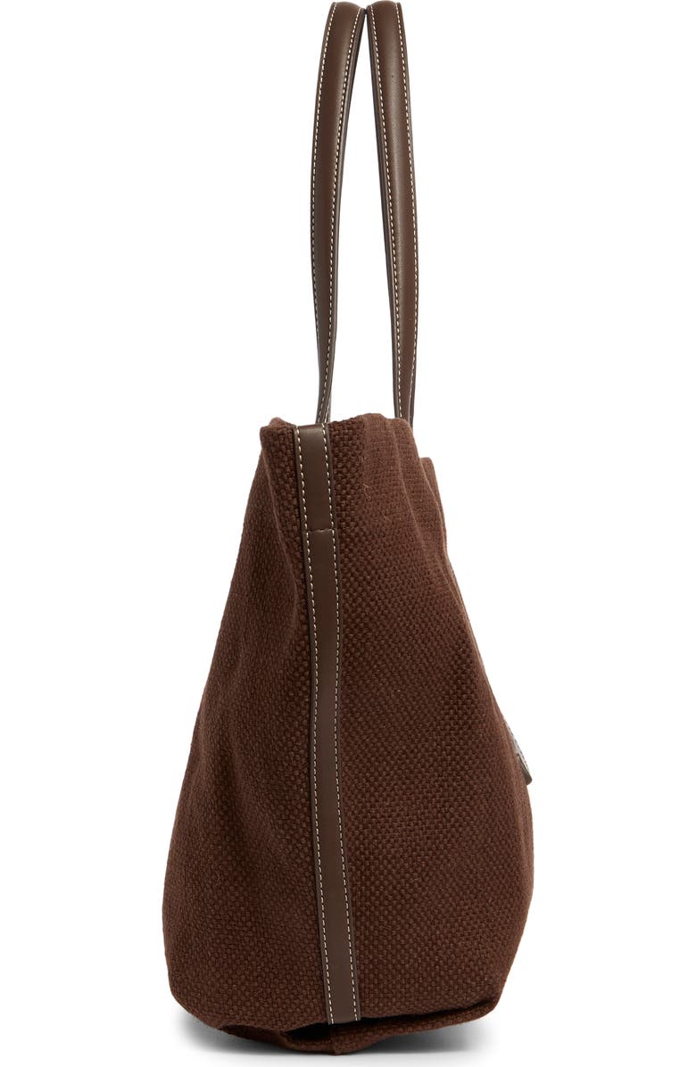 Sam Edelman Claire Classic Logo Tote, Alternate, color, Dark Brown