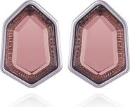 Vince Camuto Glass Stone Stud Earrings