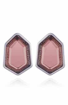 Vince Camuto Glass Stone Stud Earrings