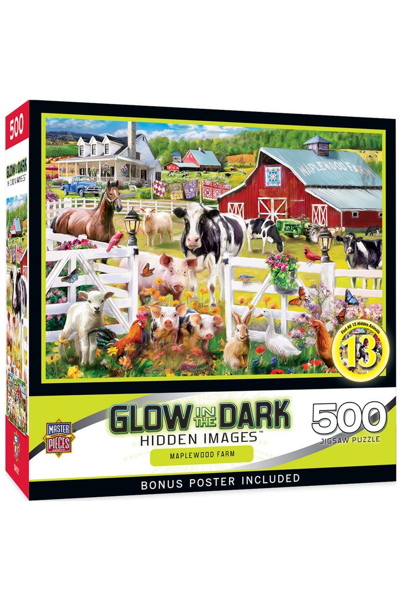 Maplewood Farm 500 Piece Jigsaw Puzzle, Main, color, Multicolor