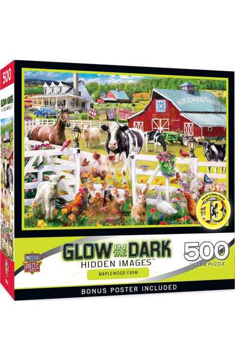 Maplewood Farm 500 Piece Jigsaw Puzzle