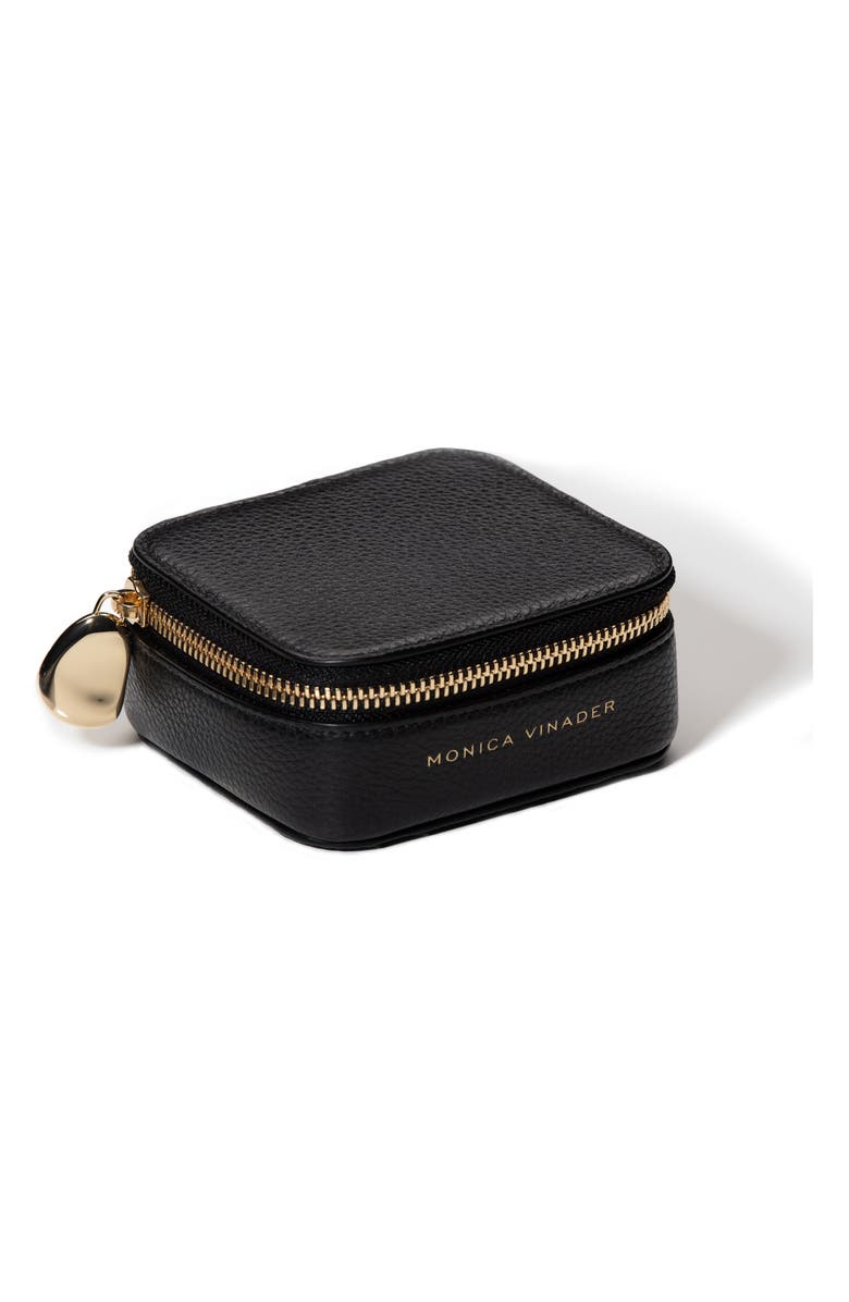 Monica Vinader Leather Trinket Box, Main, color,