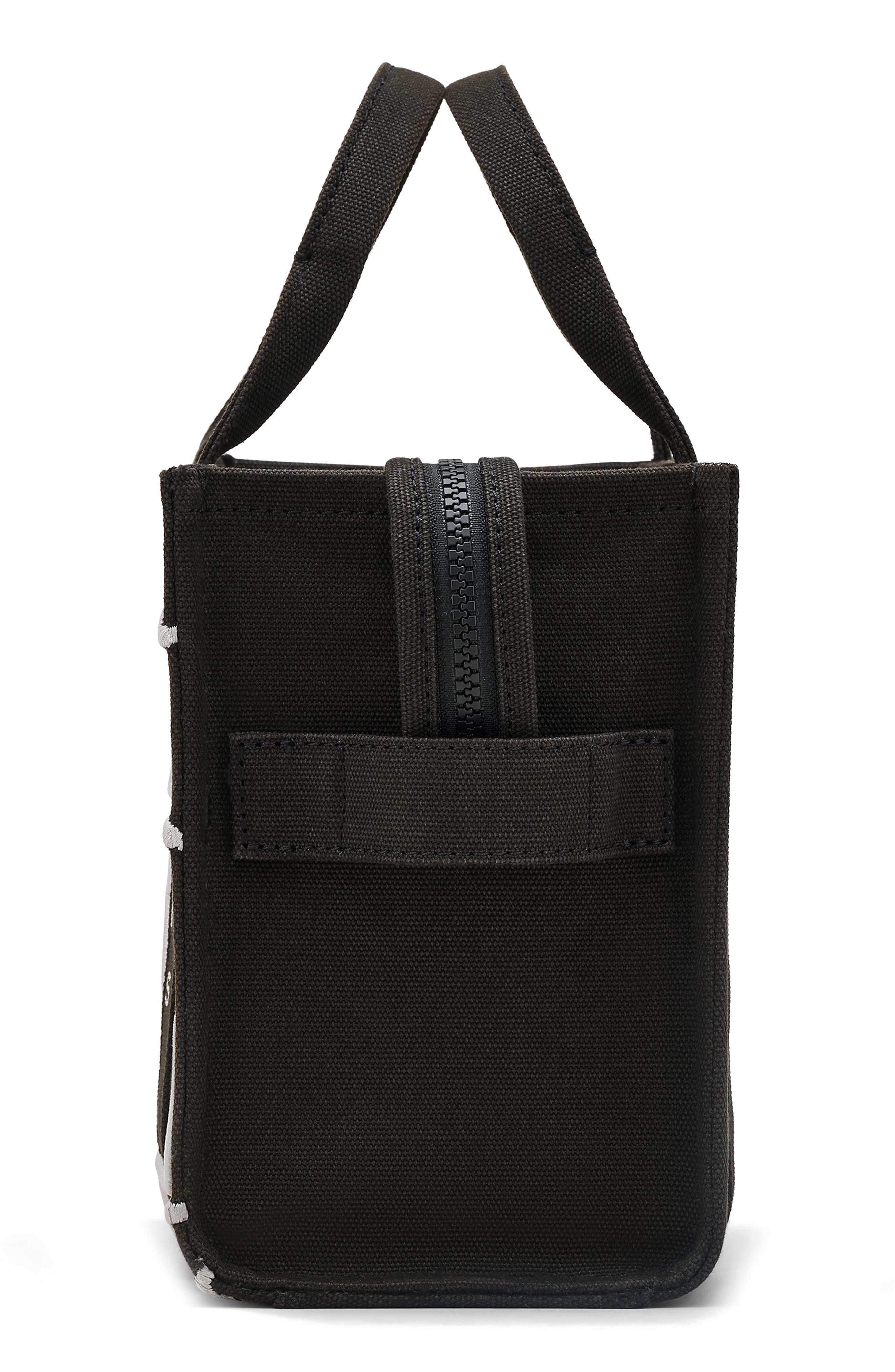 Marc Jacobs The Small Star Canvas Tote Bag, Alternate, color, Black