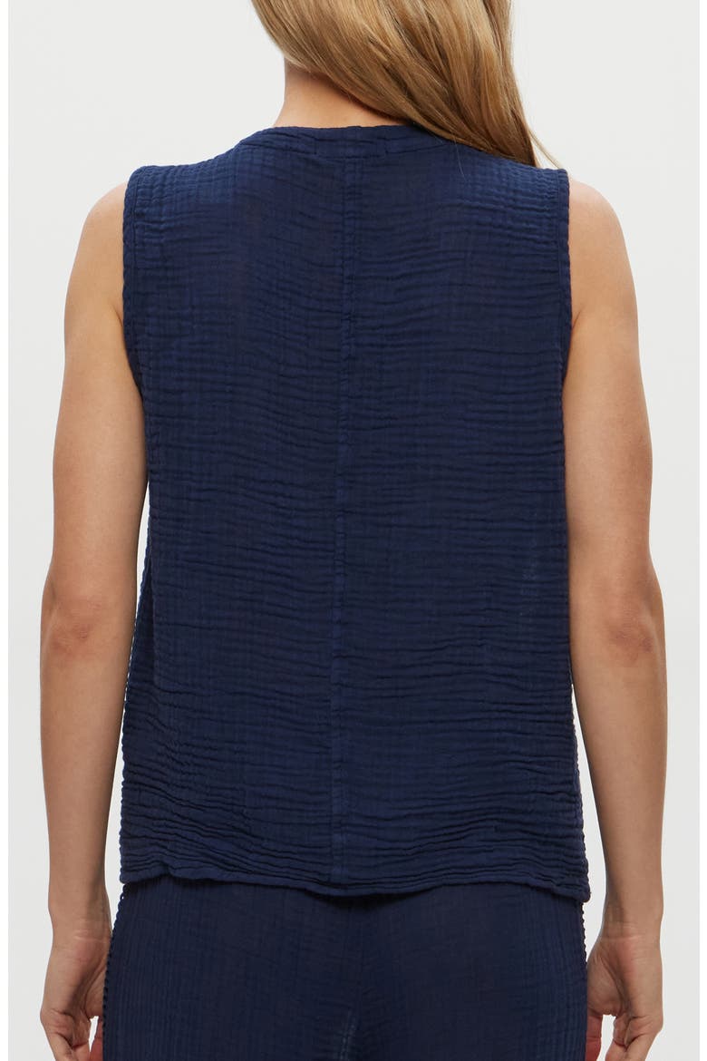 Kate Surplice Sleeveless Top, Alternate, color, NOCTURNAL