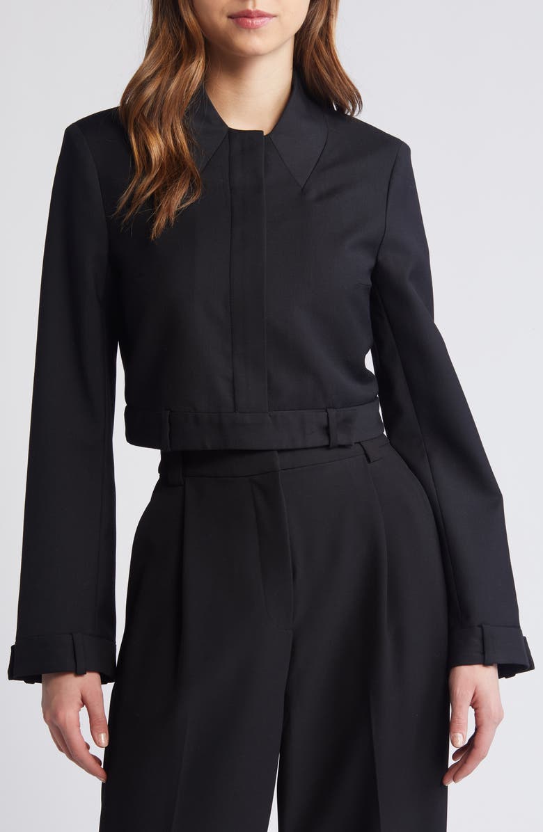 COS Deconstructed Tailored Wool Jacket, Alternate, color,