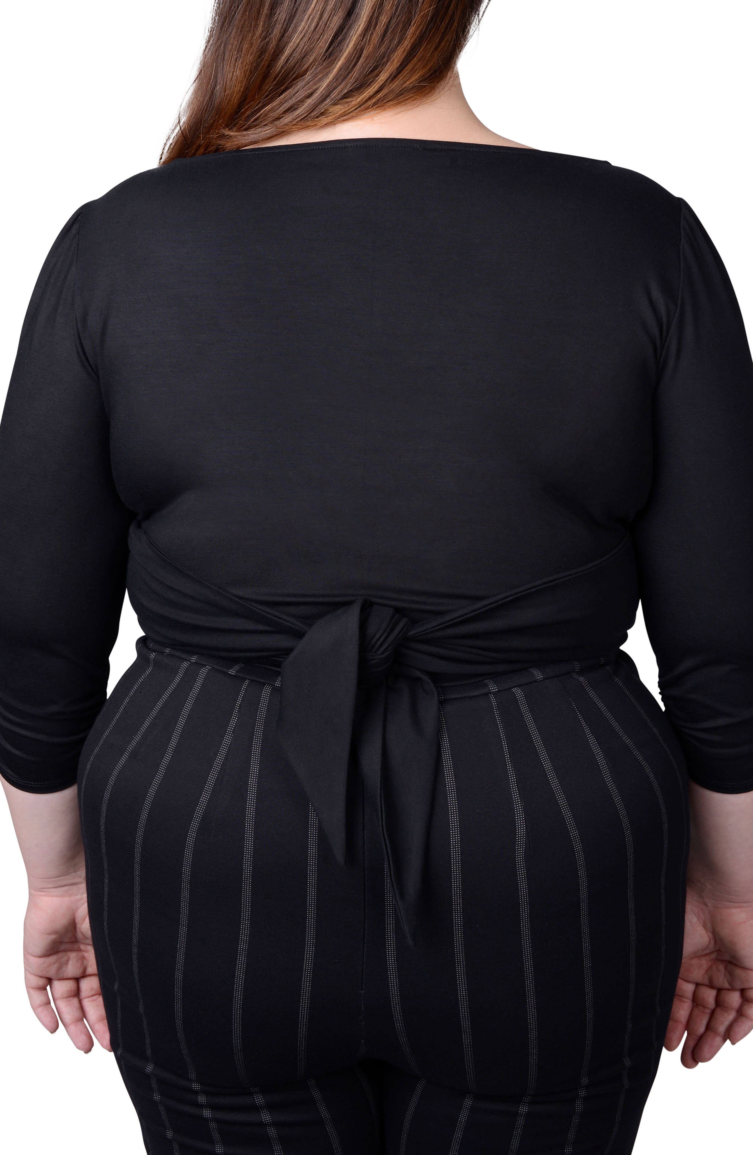 Tamara Keyhole Wrap Top - image 2
