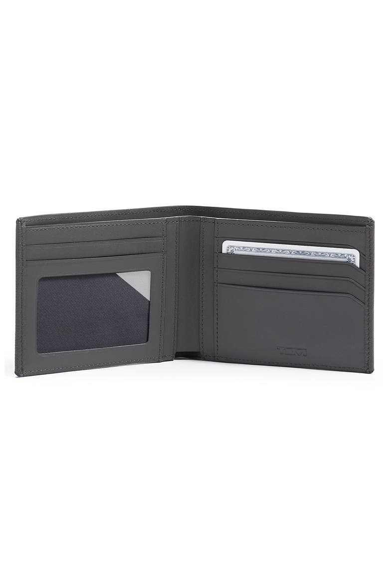Nassau Global Leather Wallet, Alternate, color, GREY TEXTURE