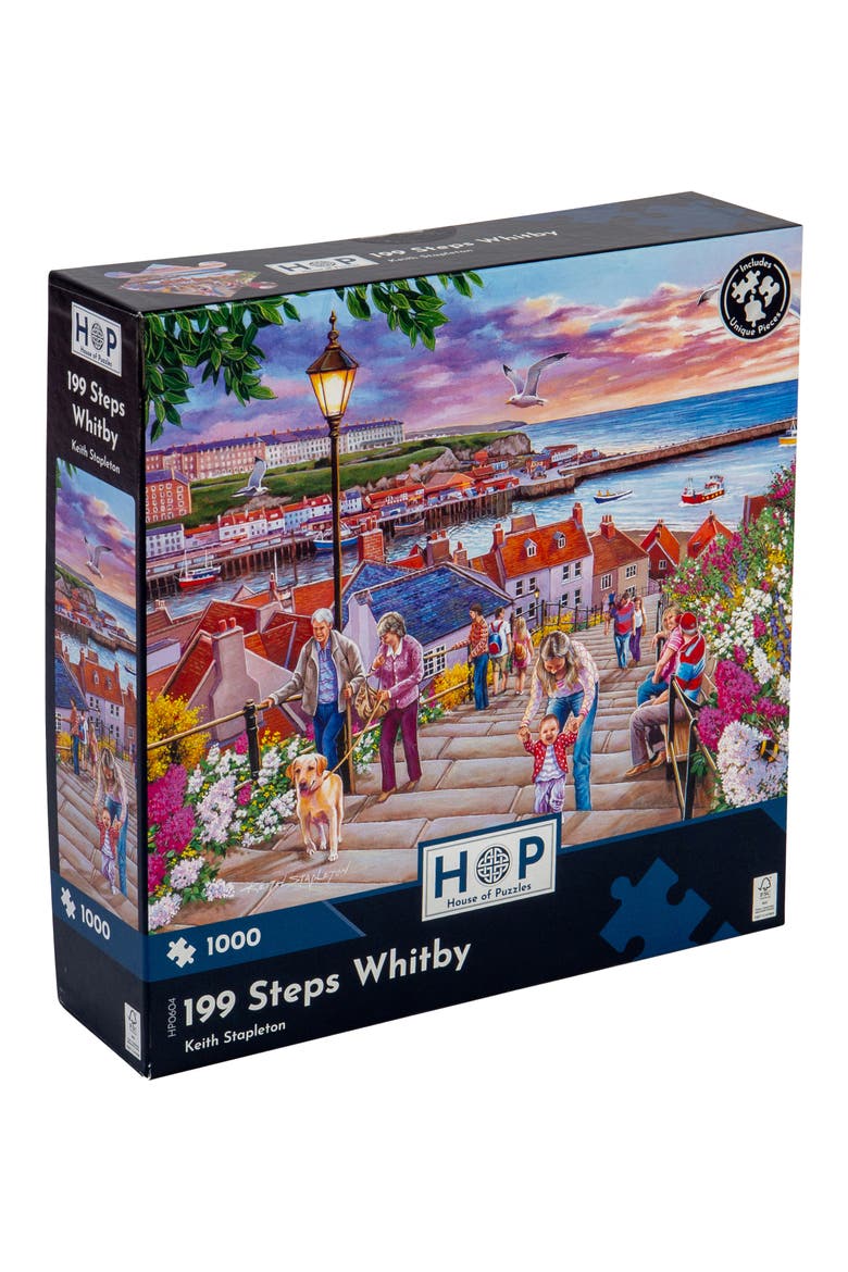 199 Steps Whitby 1000-Piece Jigsaw Puzzle, Main, color, NONE