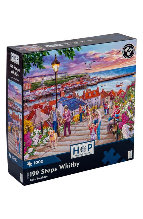 199 Steps Whitby 1000-Piece Jigsaw Puzzle
