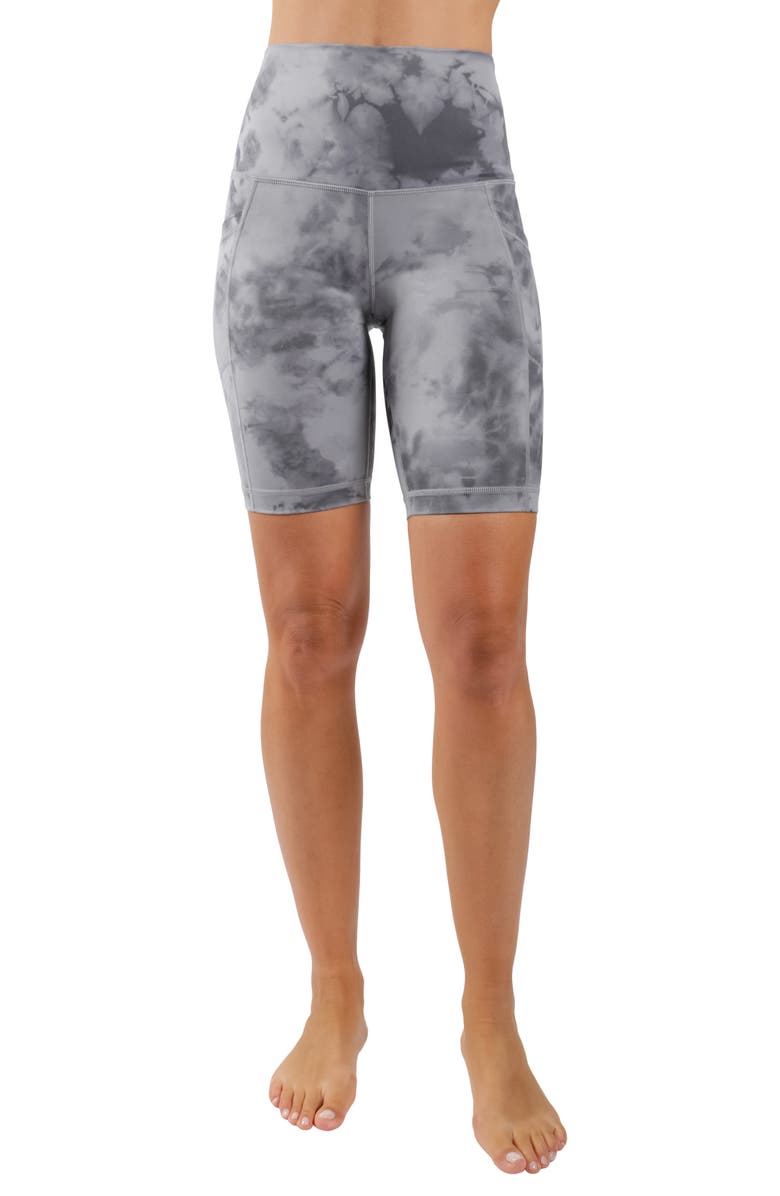 90 DEGREE BY REFLEX Hoodie & Shorts 2-Piece Set, Alternate, color, 