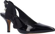 J. Reneé Rowin Slingback Pointed Toe Pump