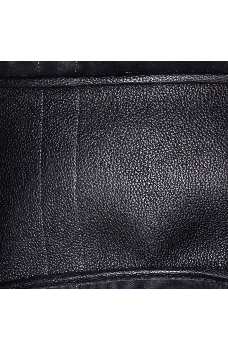 Pre-Owned Hermes Garden Party Tote Toile and Leather 36, Alternate, color, Noir